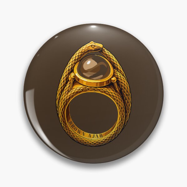 Item preview, Brown Ajah Aes Sedai | Scholars of the White Tower Ancient Lore Fantasy Magic Symbol Art designed and sold by What you are is Beautiful.