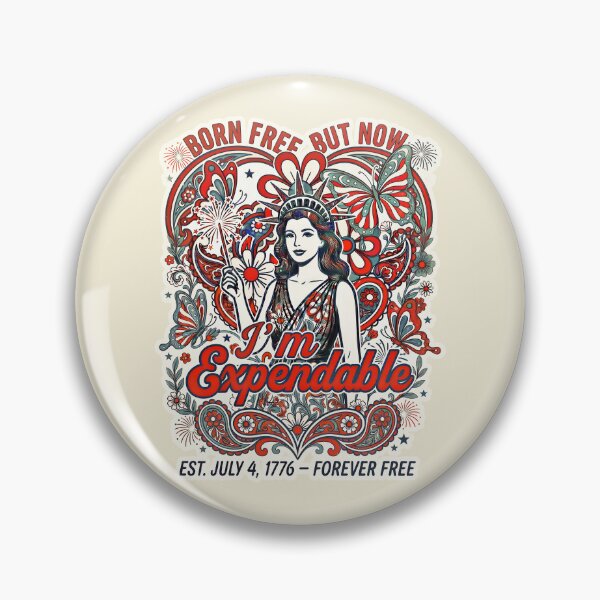 Item preview, Born Free But Now Im Expensive 4th of July Statue of Liberty designed and sold by gear-posters.