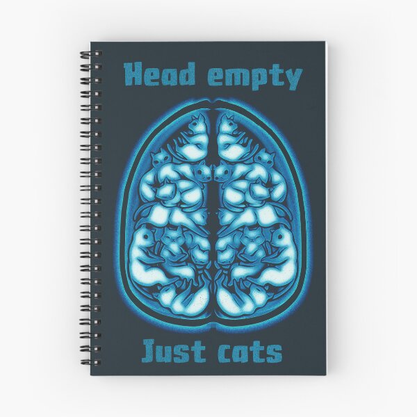 Item preview, Head Empty Just Cats designed and sold by Tobe Fonseca®.