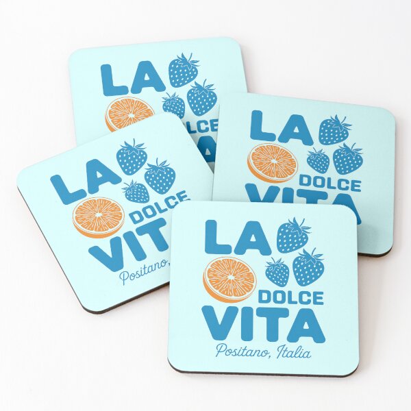 Item preview, La Dolce Vita Positano Italia – Oranges Strawberries Mediterranean Design designed and sold by EmeraldeaArt.