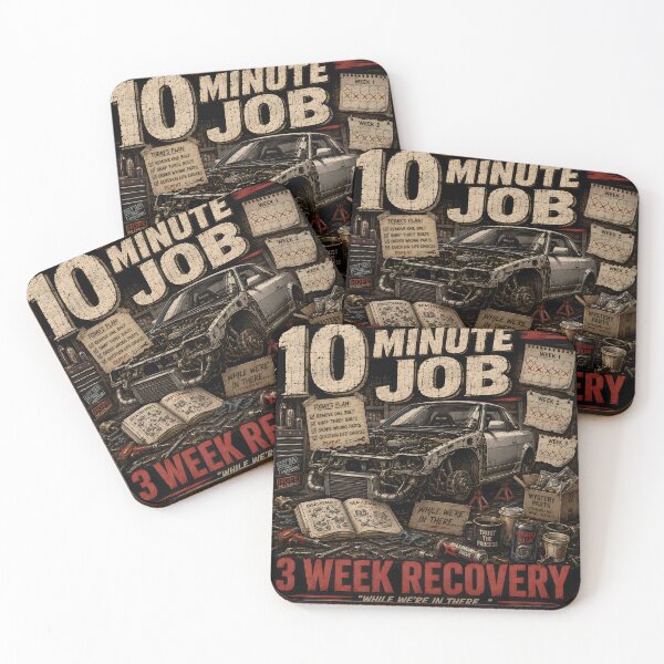 Item preview, 10 minute job 3 week recovery designed and sold by boomsey.