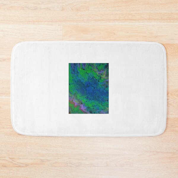 Item preview, Ocean Depths Abstract Fluid Art Print designed and sold by CaraSquiresArt.