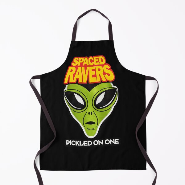 Item preview, Spaced Ravers Pickled on One Alien Design | Retro Rave Humor Graphic Tee designed and sold by GarnerSupplyCo.