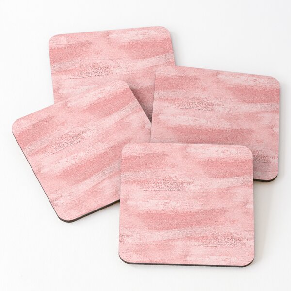 Item preview, Monochromatic Painterly Abstract in Peach designed and sold by Artistestella.
