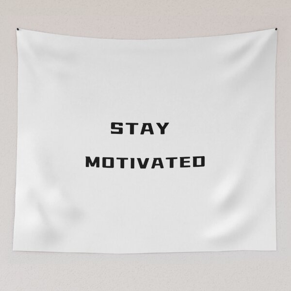 Item preview, STAY MOTIVATED – Motivational Tee | Uncle Jichuan designed and sold by Uncle-Jichuan.