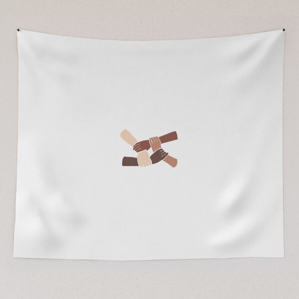 Item preview, Diverse Hands Joined Together Unity designed and sold by DailyDoodlesBySumbul.