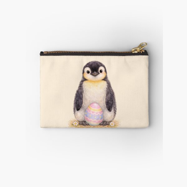 Item preview, Penguin with Pastel Egg | Easter Watercolor designed and sold by inspired-works.