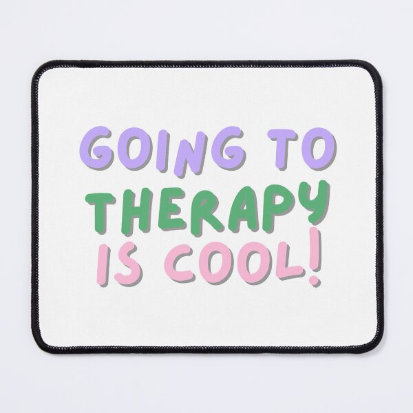 Item preview, Going to Therapy is Cool Sticker designed and sold by TheStickerPsych.