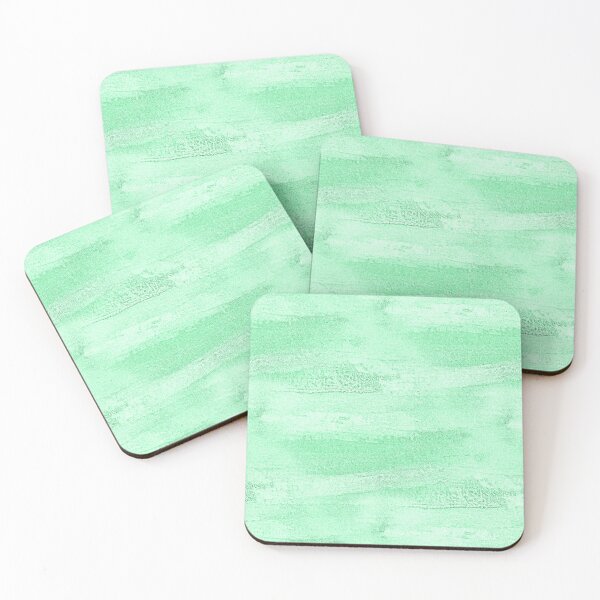 Item preview, Monochromatic Painterly Abstract in Green designed and sold by Artistestella.