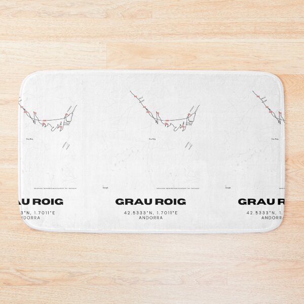 Item preview, Grau Roig Andorra Minimalist Map Art Print designed and sold by RM-Journey.
