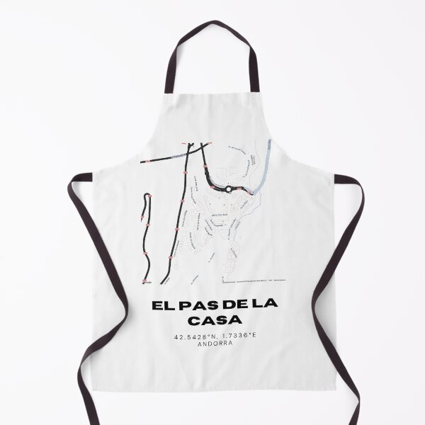 Item preview, El Pas de la Casa Andorra Minimalist Map Art Print designed and sold by RM-Journey.