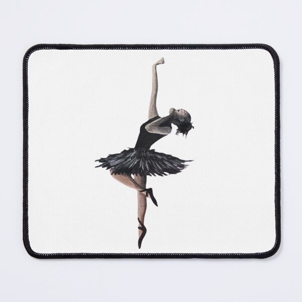 Item preview, Elegant Black Tutu Ballerina Silhouette Painting designed and sold by ArtistsAtticWI.