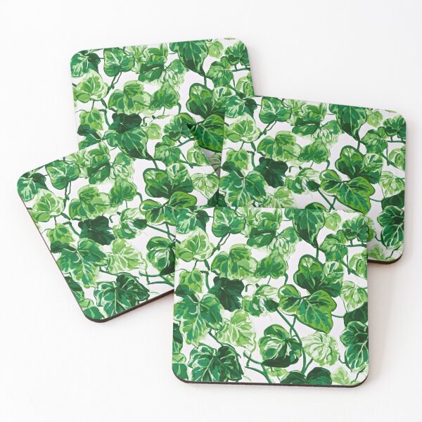 Item preview, Preppy, Grandmillennial climbing ivy foliage designed and sold by SophieClimaArt.