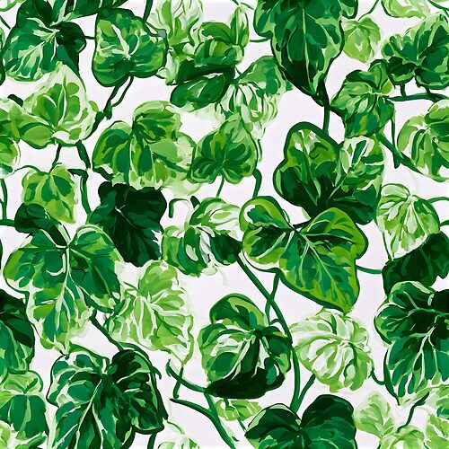 Item preview, Preppy, Grandmillennial climbing ivy foliage designed and sold by SophieClimaArt.