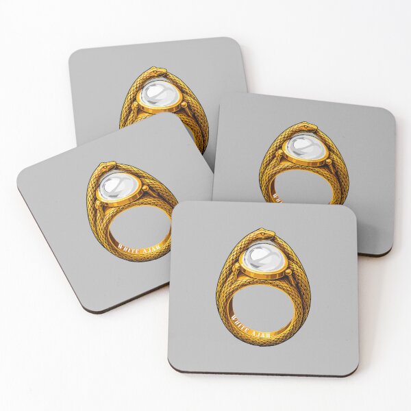 Item preview, White Ajah Ring Aes Sedai | White Tower Seekers of Truth Logic & Purity Fantasy Symbol Art designed and sold by What you are is Beautiful.