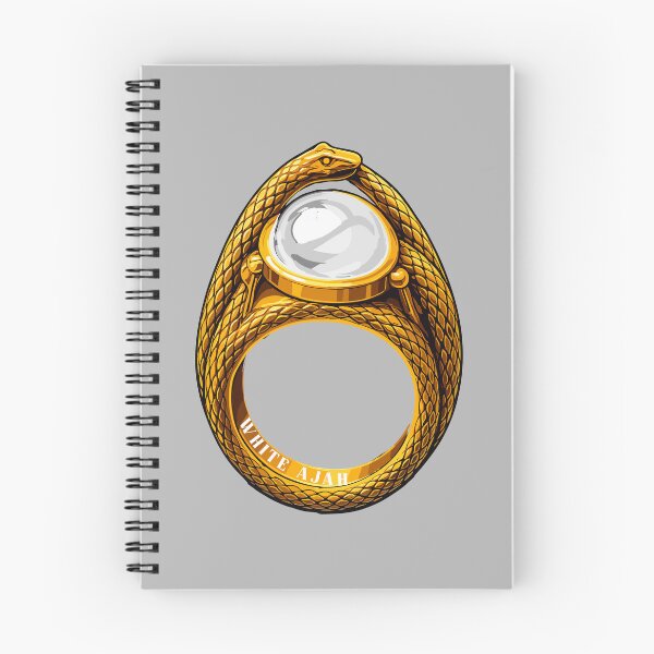 Item preview, White Ajah Ring Aes Sedai | White Tower Seekers of Truth Logic & Purity Fantasy Symbol Art designed and sold by What you are is Beautiful.