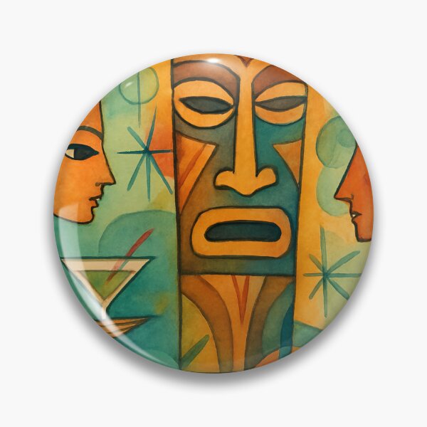 Item preview, Tiki Lounge Cocktail Hour designed and sold by CAutumnTrapp.