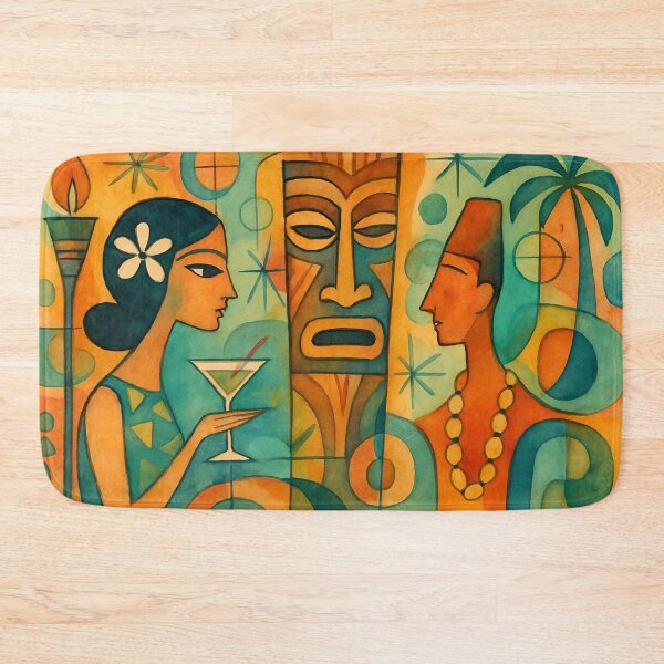 Item preview, Tiki Lounge Cocktail Hour designed and sold by CAutumnTrapp.