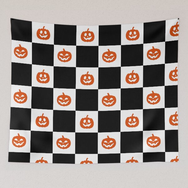 Item preview, Halloween pumpkin decorative print designed and sold by BetaVampire.
