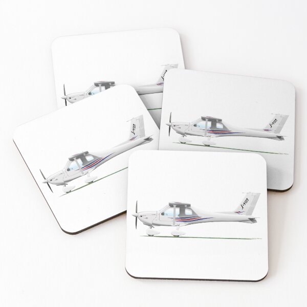 Item preview, Jabiru Aircraft J160 designed and sold by Grubby Fingers Aircraft Illustration.