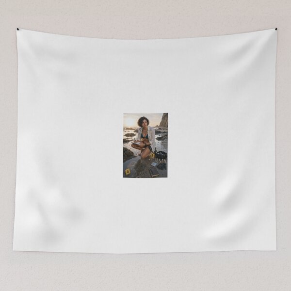 Item preview, Sarah Duvall Writing Notes on Beach at Sunset designed and sold by CathryneDelamort.