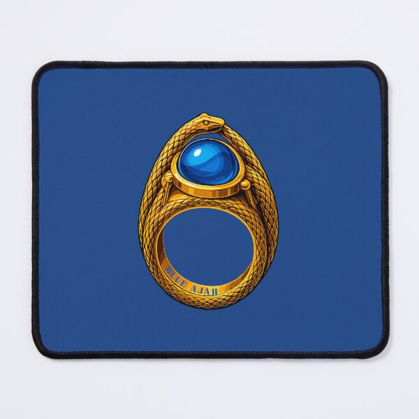 Item preview, Blue Ajah Aes Sedai Ring | White Tower Channelers of Tar Valon Fantasy Magic Symbol Art designed and sold by What you are is Beautiful.