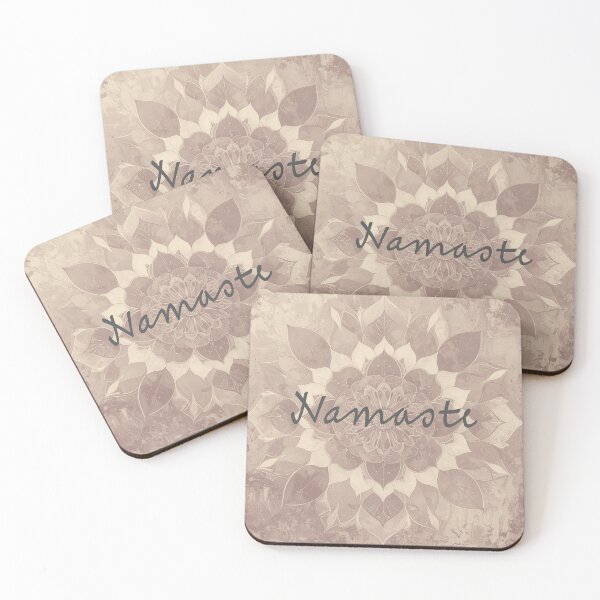 Item preview, Botanical Mandala (script dark gray) designed and sold by WeaveSphere.