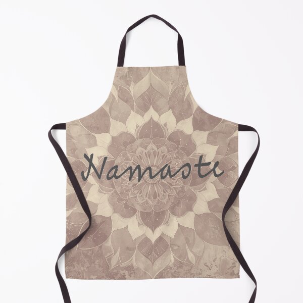 Item preview, Botanical Mandala (script dark gray) designed and sold by WeaveSphere.