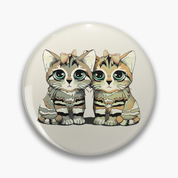 Item preview, Adorable Vintage Kittens Wearing Bows Cute Kawaii Cats designed and sold by Karin Taylor.