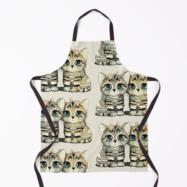 Item preview, Adorable Vintage Kittens Wearing Bows Cute Kawaii Cats designed and sold by Karin Taylor.