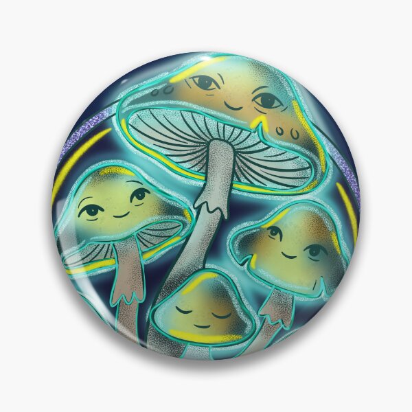 Item preview, Glowing mushrooms designed and sold by therealkbyers.