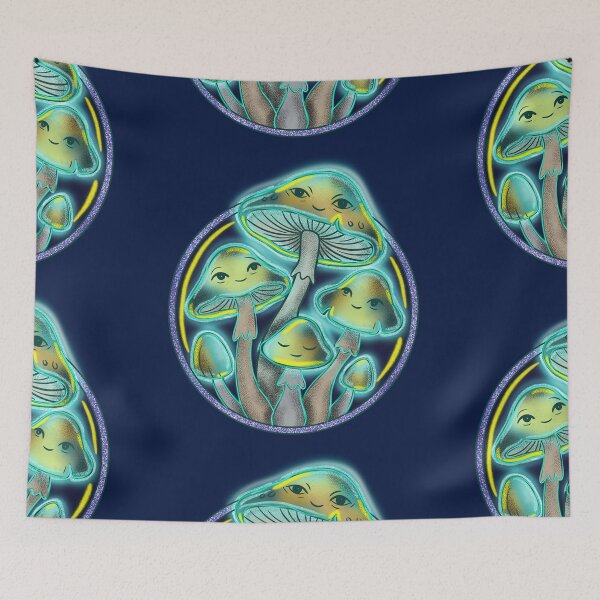 Item preview, Glowing mushrooms designed and sold by therealkbyers.