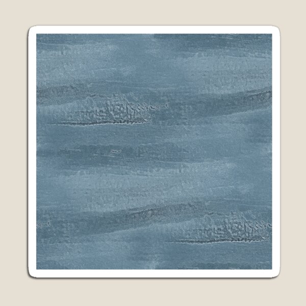 Item preview, Monochromatic Painterly Abstract Landscape in Blue designed and sold by Artistestella.