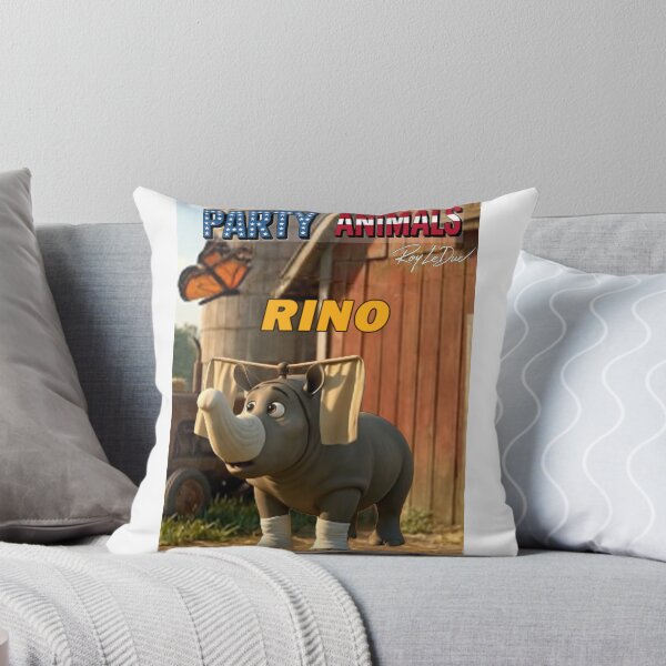 Item preview, PARTY ANIMALS-RINO designed and sold by NovelTEES by Roy L..