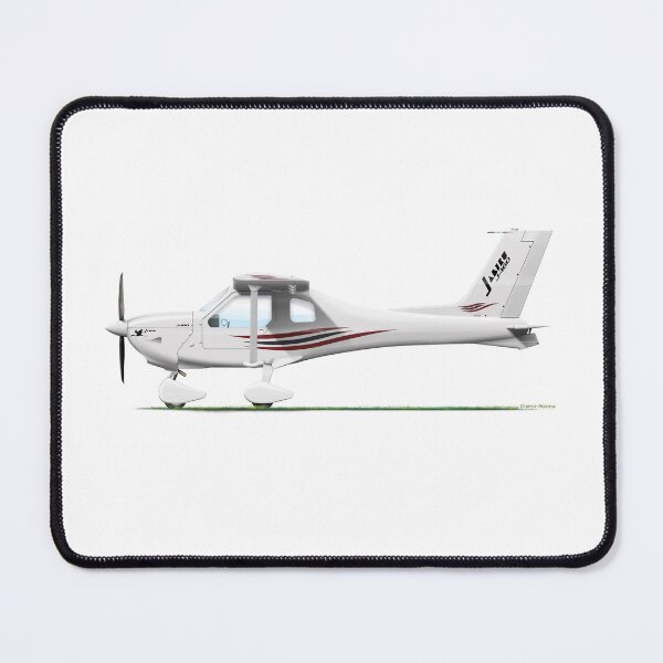Item preview, Jabiru Aircraft J160 designed and sold by Grubby Fingers Aircraft Illustration.
