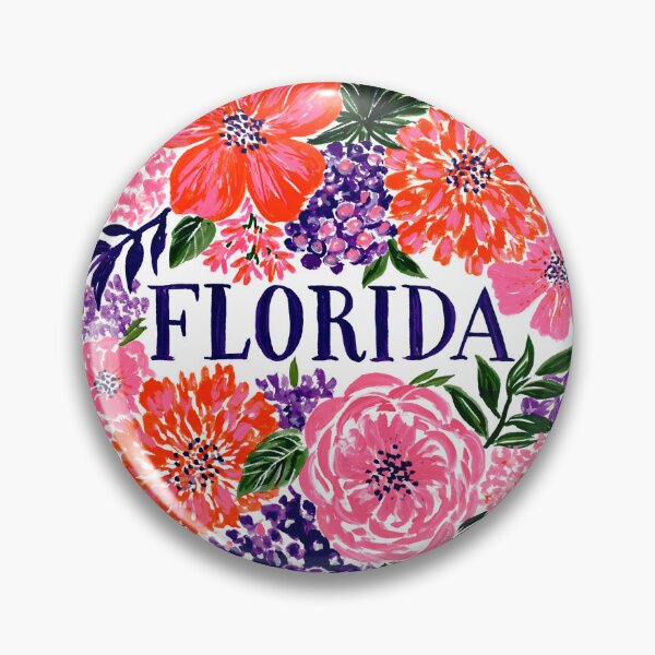 Item preview, Floral Florida | Cute Preppy Sunshine State Aesthetic Design designed and sold by ThePreppyArtist.