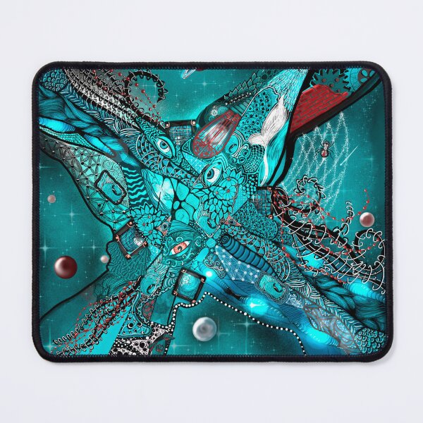 Item preview, Space Oddity; a Cosmic, Biomech, Nebula Creature designed and sold by MyTimeDesign.