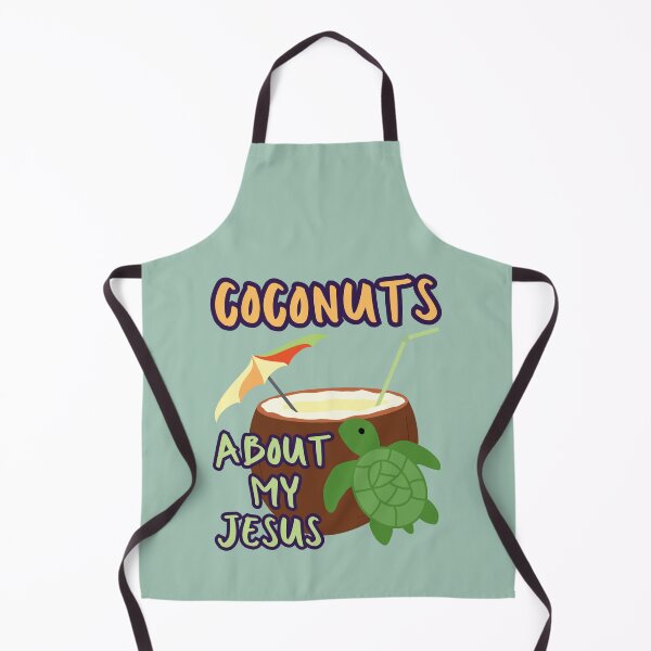 Item preview, Coconuts About Jesus Love Turtles Co Co Nuts Tropical Summer Drink Beach designed and sold by Forevermore.