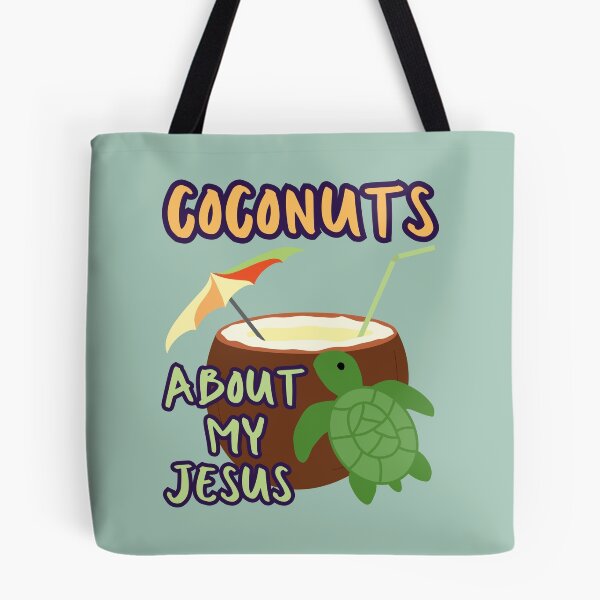 Item preview, Coconuts About Jesus Love Turtles Co Co Nuts Tropical Summer Drink Beach designed and sold by Forevermore.