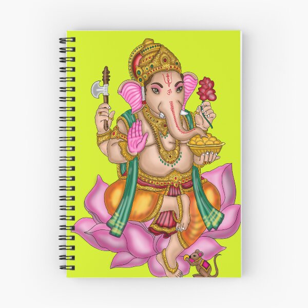 Item preview, Lord Ganesha Artwork | Divine Hindu God Digital Painting Illustration designed and sold by Harshit_Digital_Arts.