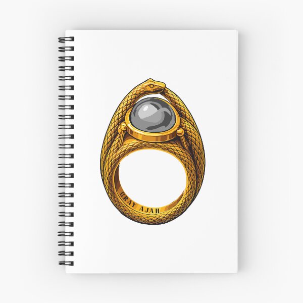 Item preview, Grey Ajah Ring Aes Sedai | Mediators of the White Tower Law Balance & Diplomacy Fantasy Symbol Art designed and sold by What you are is Beautiful.