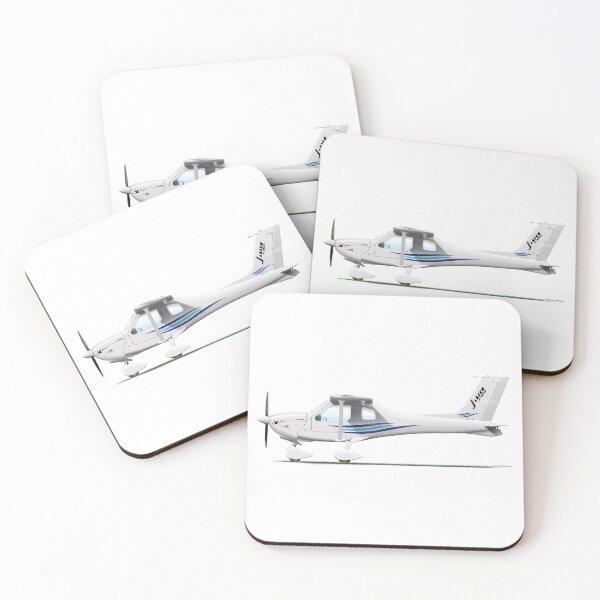 Item preview, Jabiru Aircraft J160 designed and sold by Grubby Fingers Aircraft Illustration.
