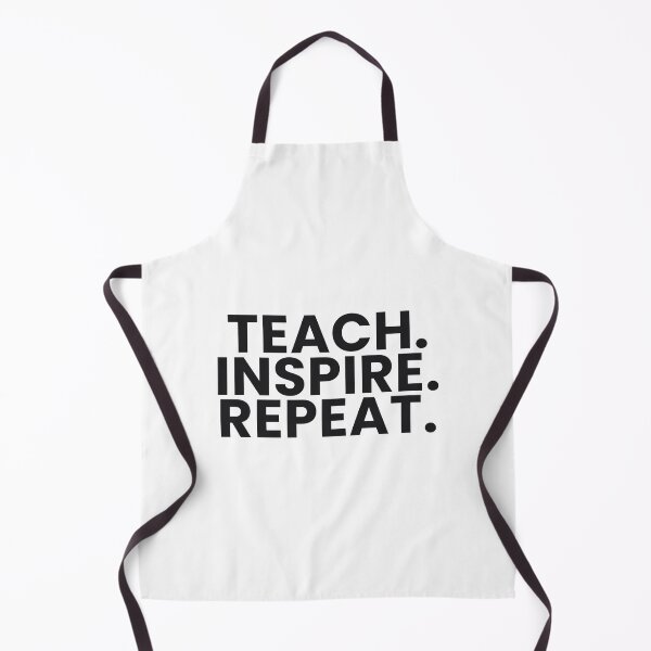 Item preview, Teach Inspire Repeat Funny Teacher Appreciation Tee designed and sold by 7Four1.