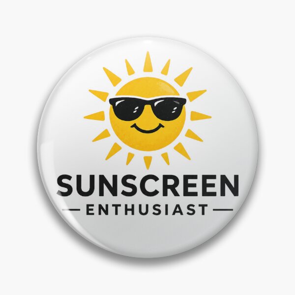 Item preview, Sunscreen Enthusiast Cool Sun Summer Vacation Design designed and sold by EastEndTownie.