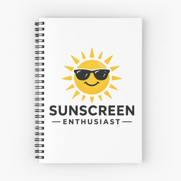 Item preview, Sunscreen Enthusiast Cool Sun Summer Vacation Design designed and sold by EastEndTownie.