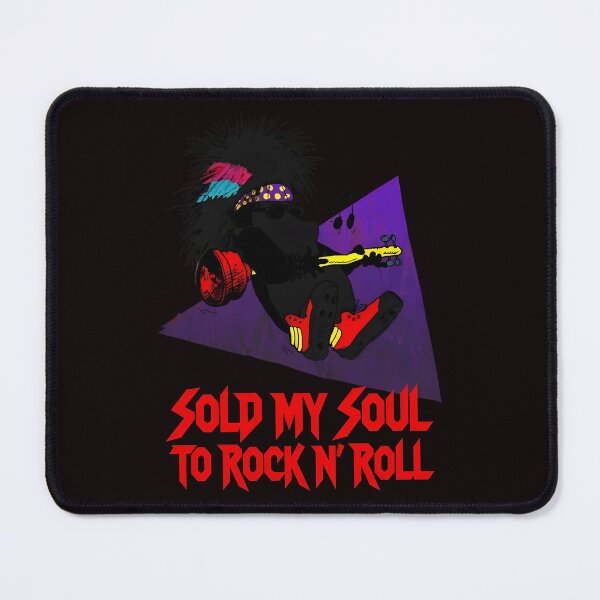 Item preview, Dedicated Musician Retro Graphic Print designed and sold by BLACK-omerta.