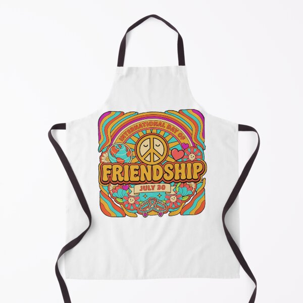 Item preview, International Day Friendship Retro Groovy Peace Love Graphic designed and sold by MagicSD Designs.