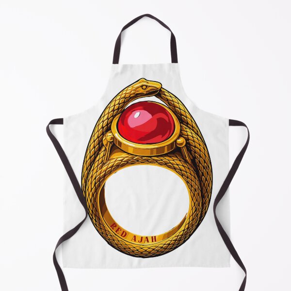 Item preview, Red Ajah Ring Aes Sedai | White Tower Channelers of Law & Power Fantasy Symbol Jewelry Inspired Art designed and sold by What you are is Beautiful.