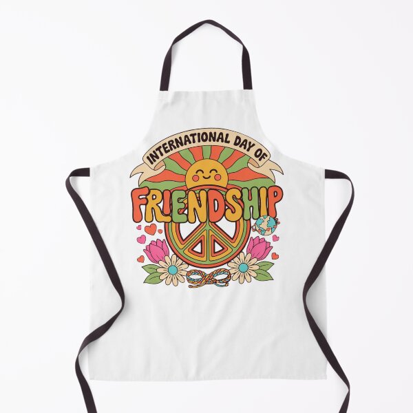 Item preview, International Day Friendship Retro Groovy Peace Love Graphic designed and sold by MagicSD Designs.