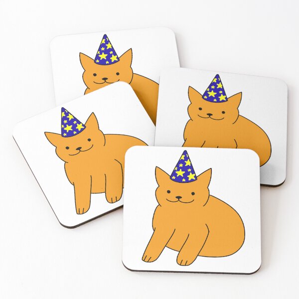 Item preview, Orange Wizard Cat designed and sold by Swaghettio.